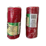 Crafters Square Red White Glitter Mesh Decorative Craft Wreath Ribbon 3 Pack New