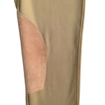 LIZ CLAIBORNE Mustard High Waist Equestrian Rider Pants Sz L Stretch Cuffed NWT