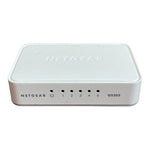 NETGEAR GS205 5-Port Gigabit Ethernet Switch Compact Desktop Splitter Used