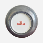 NEIMAN MARCUS Japanese Pewter Porcelain Bowl Coastal 7.75" Vintage Japan VG