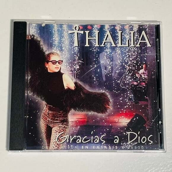 Very RARE CD! Thalia - Gracias A Dios CD Single Promo EMI Latin Mint Condition