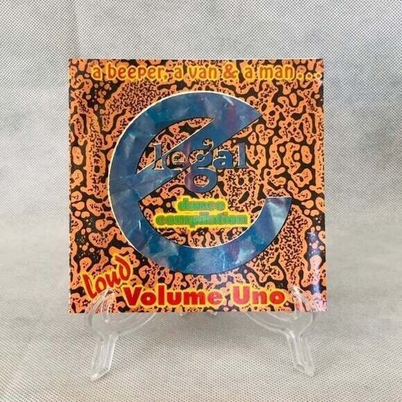 Rare CD Dance Compilation: A Beeper, a Van & A Man... Loud Volume Uno
