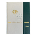 Lot 4x Vintage The World Book Yearbook Encyclopedia 1966 1967 1968 1969 Set VG