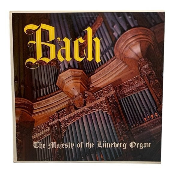 LP Johann Sebastian Bach - The Majesty Of The Luneberg Organ Vinyl Record