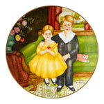 Vintage 1987 Knowles Ellen John Parlor Collector Plate Marsten Mandrajji 8.5"