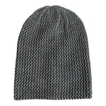 VICI Cloud Beanie Women's Grey Knit Hat 11" Double-Layered Acrylic NWOT