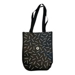 Lululemon Shopper Shoulder Bag 12"x9.5" Red Black White Reusable Tote VG