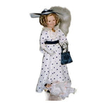 Vintage Danbury Mint Shirley Temple Porcelain Doll Bright Eyes 1991 NIB 17” NIB