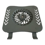 Laptop Stand with Cooling Fan 10-17" Adjustable Foldable Portable ABS NIB