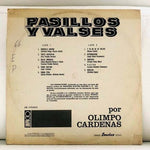 LP Olimpo Cardenas - Pasillos Y Valses Vinyl Record