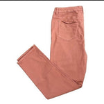 Chico's So Slimming Women's Rose Dawn Pink Ankle Jeans 1 (8) Mid Rise Stretch VG