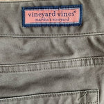 Vineyard Vines Marthas Vineyard Grey Cotton Straight Leg Regular Fit Pants 33/32