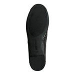 NINE WEST Black Leather Tansy Ballet Flats Women’s Slip-On Shoes Size 5.5