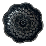 Nordic Ware Chrysanthemum Bundt Pan 10 Cup Aluminum Stand Case Set 12" VG