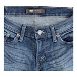 Levi's 524 Men's Medium Wash Skinny Jeans 7M (28x32) Stretch Denim VG