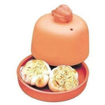 Vintage Progressive International Terra Cotta Onion Garlic Roaster Pot 5" NIB