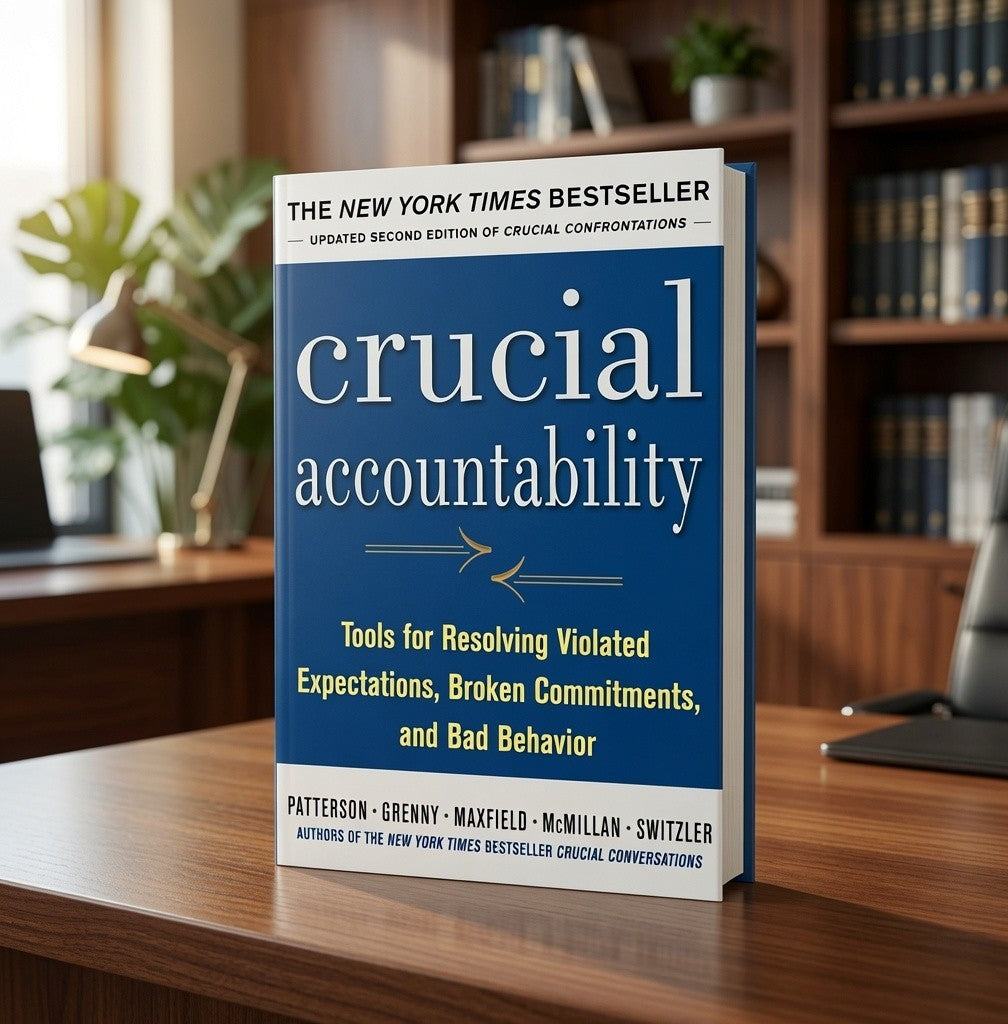Crucial Accountability Patterson Grenny 2nd Edition Business Book EXC