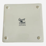Cabernet Tabletops Unlimited Hand Painted Ceramic Tea Tiles Trivet Set 6x6 Pair