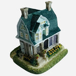 1998 Liberty Falls Miller Family Shingle House Figurine 3" Miniature NIB