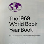 Lot 4x Vintage The World Book Yearbook Encyclopedia 1966 1967 1968 1969 Set VG