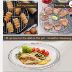 CHEF Stainless Steel Round Cooking Rack Baking Cooling Steaming EXC