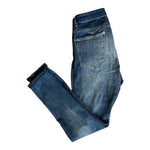 ZARA Men’s Skinny Fit Jeans Medium Wash Blue Stretch Denim Size 30 VG