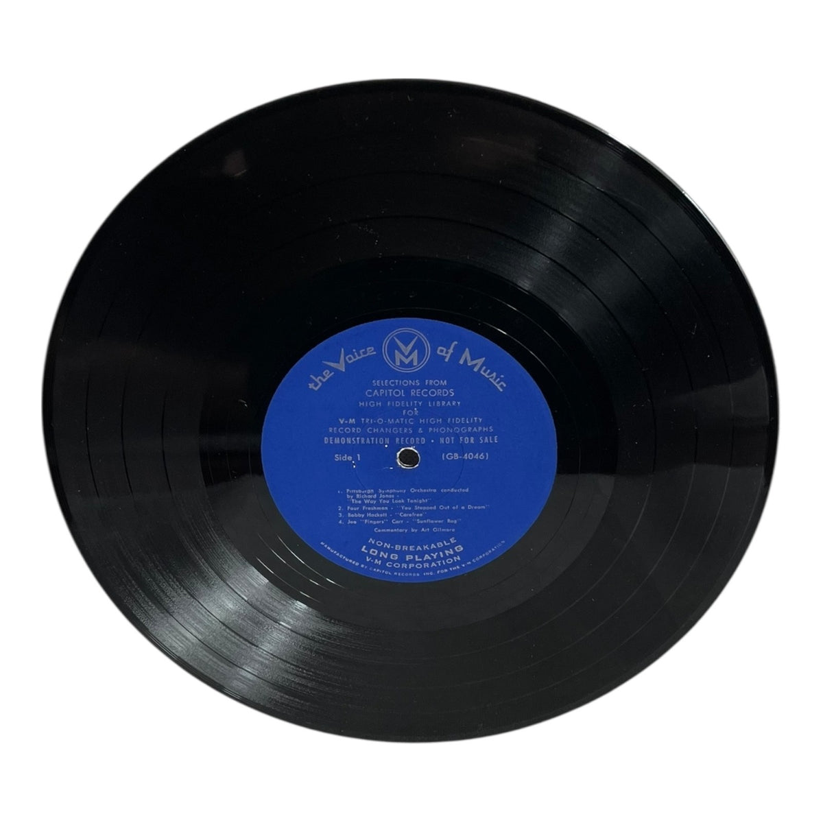 Various The Voice Of Music Demonstration Record 10" LP 1957 Promo Jazz Classical
