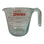 Vintage PYREX 2-Cup Clear Glass Measuring Jug Measuring Cup Excellent