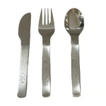 Vintage Stelton Dumbo Kids Silverware Set Stainless Steel Denmark 3pc Boxed New