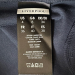 Liverpool Sienna Pull-On Leggings 4/27 Cadet Blue High-Rise Compression NWT