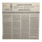 LP Bruno Walter Conducts Columbia Symphony Orchestra  - Waltzes- Overtures