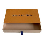Authentic Louis Vuitton Orange Drawer Gift Box 10x5x2 Storage Organizer Good+