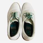 FORE G4 Golf Sneakers White Green Men's Leather Shoes Size 12.5