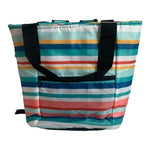 Unisex Insulated Lunch Backpack Portable Cooler Multicolor Travel Bag NWOT