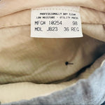 Burberry London Gray Wool Flat Front Dress Pants Size 36 Reg Very Good Condition