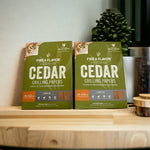 Fire & Flavor Cedar Grilling Paper 2 Pack NIB 16 Sheets Total Indoor Outdoor BBQ