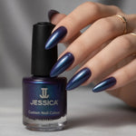 JESSICA Nail Polish Custom Nail Color Blue Diamond 816 Full Size 0.5 fl.oz New