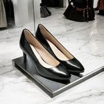 MSRP$270 COLE HAAN Helen Grand Black Leather Pumps Heels Women’s Size 7.5