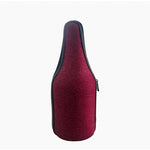 Caddy-O Wine Champagne Bottle Carrier Tote Cooler Black Shoulder Bag