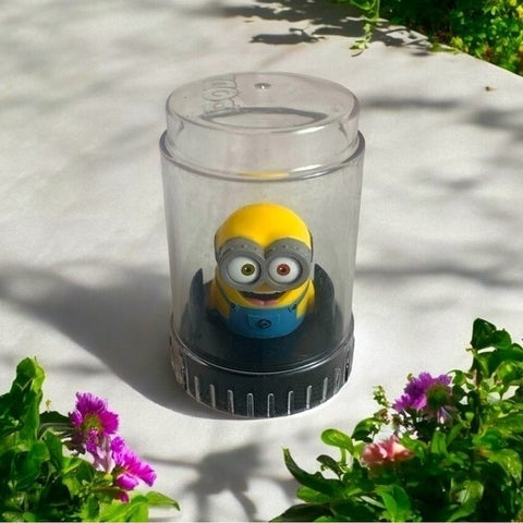 Good2Grow Podz Despicable Me Bob Minion Juice Topper Figurine Hasbro 3" Good