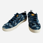 TOMS Travel Lite Men’s Casual Lace-Up Sneakers Navy Grey Tan Camo Size 12