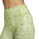Nike Dri FIT One Mid Rise Leggings L Honeydew Alligator Green Pockets NWT