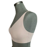 TRUE & Co. Lace Racerback Bralette Dusty Rose Seamless Athletic Bra Size S
