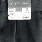 Joseph & Feiss Black Wool Dress Pants Men’s Classic Fit 50x36 NWT