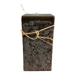 Artisan Pillar Candle Holly Berry Acorn Christmas 6x3" Handmade Wax Holiday Gift