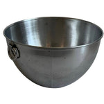 Vintage Revere Ware Stainless Steel Mixing Bowl 2 Quart Korea Ring Handle 7.5 VG