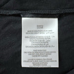 BCBGMAXAZRIA Women's Black Satin Blouse M 3/4 Sleeve Button Front Pockets VG