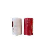 Celebrate It Red White Glitter Mesh Decorative Craft Wreath Ribbon 2 Pack 5" New