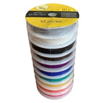 Bead Landing Nylon Cord Set 10 Multicolor 1.5mm Jewelry Making Crafts NWT