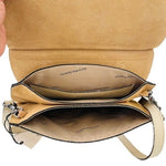 VITTORIA NAPOLI Champagne Cream Leather Handbag NWT Italian Designer Bag